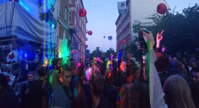 Last stage of the night